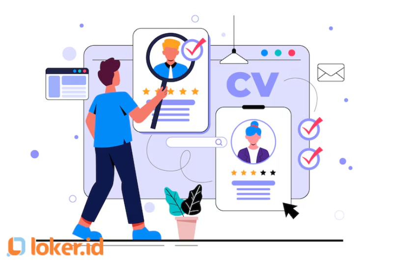 Menyusun CV
