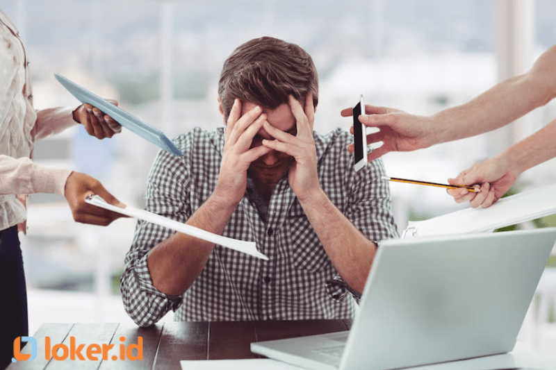 Pekerja yang Stress Akibat Workload