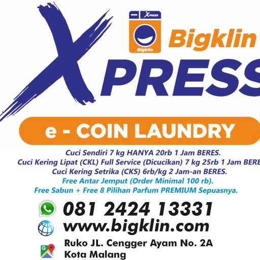 logo Bigklin Laundry Xpress