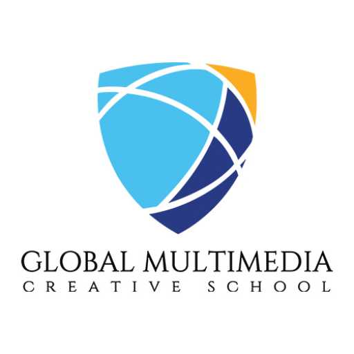 logo Global Multimedia Creative School Surabaya