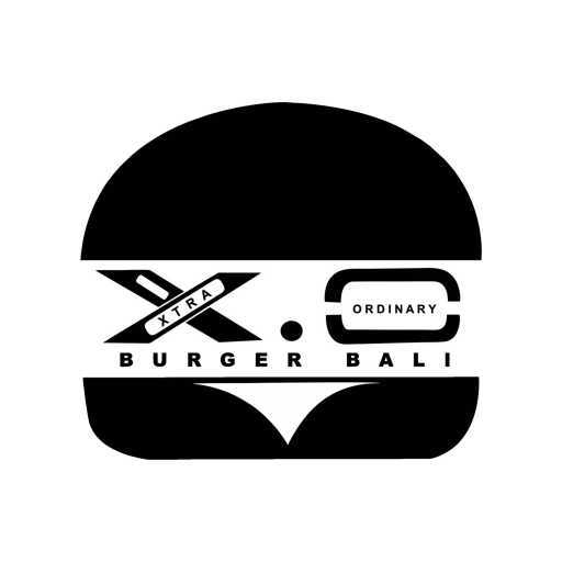 logo XO Burger Bali